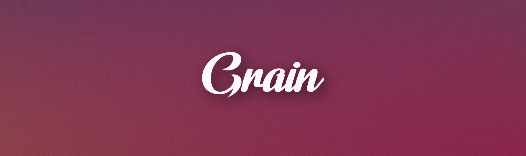 Banner for Grain